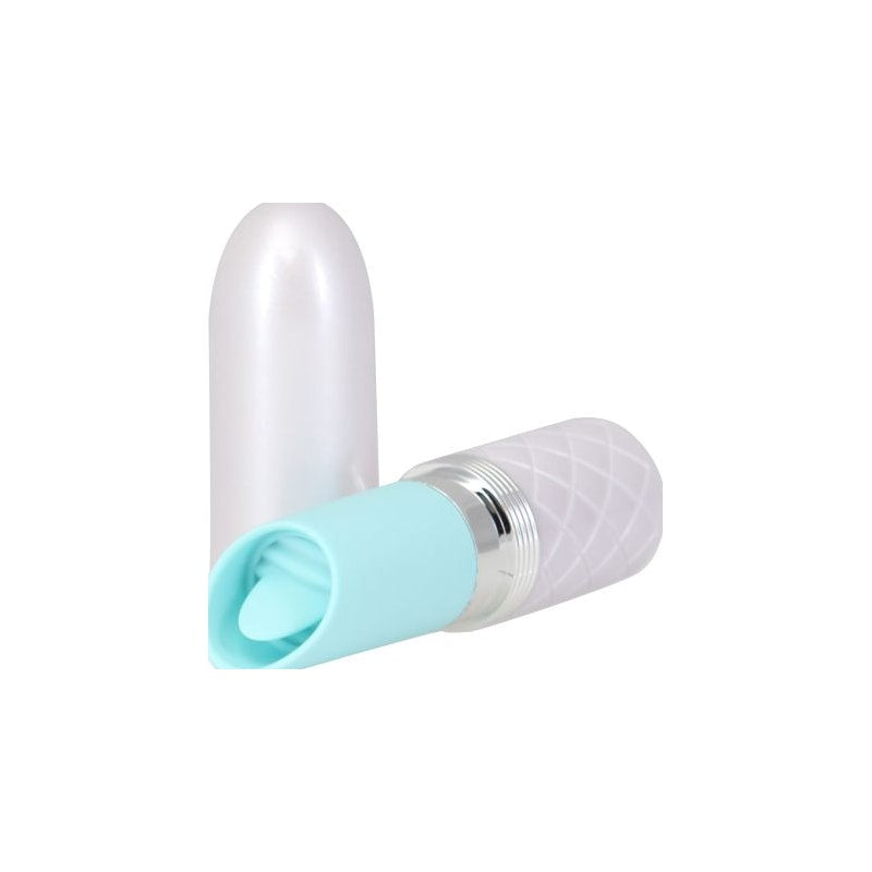 Pillow Talk Lusty Flickering Lipstick Massager Teal