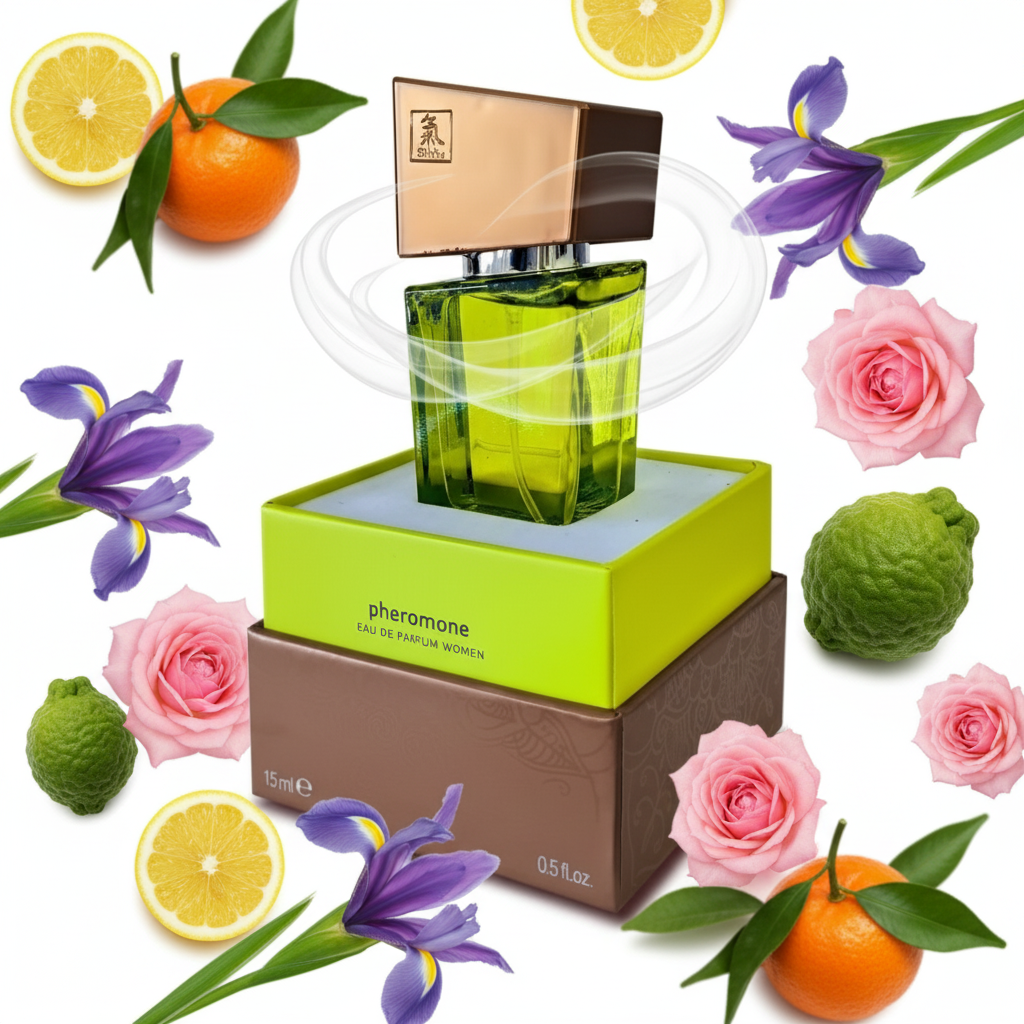 Shiatsu Pheromone Fragrance Woman Lime 15ml