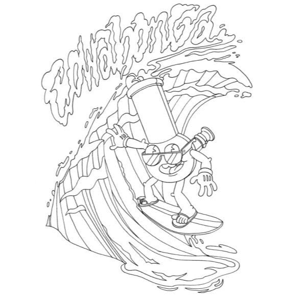 High AF Colouring Book For Adults