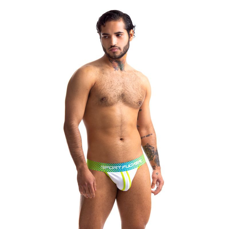 Sport Fucker Jersey Jock Green/White – Clean Lines, Club Swagger