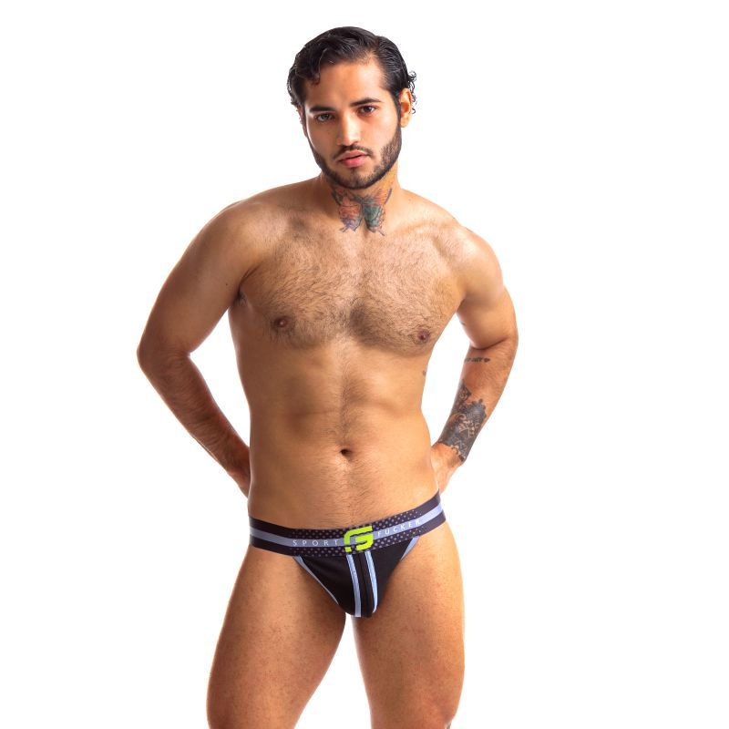 Sport Fucker Jersey Jock Black/Black – Stealth Comfort, Club Swagger