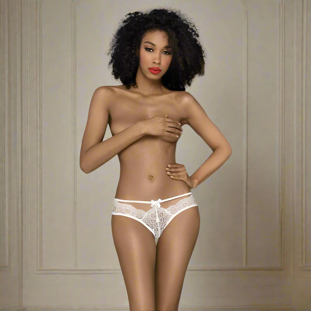 Adore Me Panties - White Large/Extra Large by Penthouse