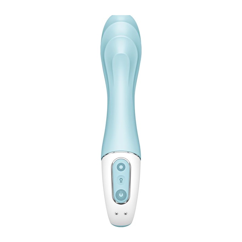 Satisfyer Air Pump Vibrator 5+ Blue Blue
