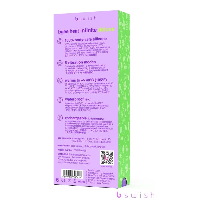 Bgee Heat Infinite Deluxe Sweet Lavender Purple