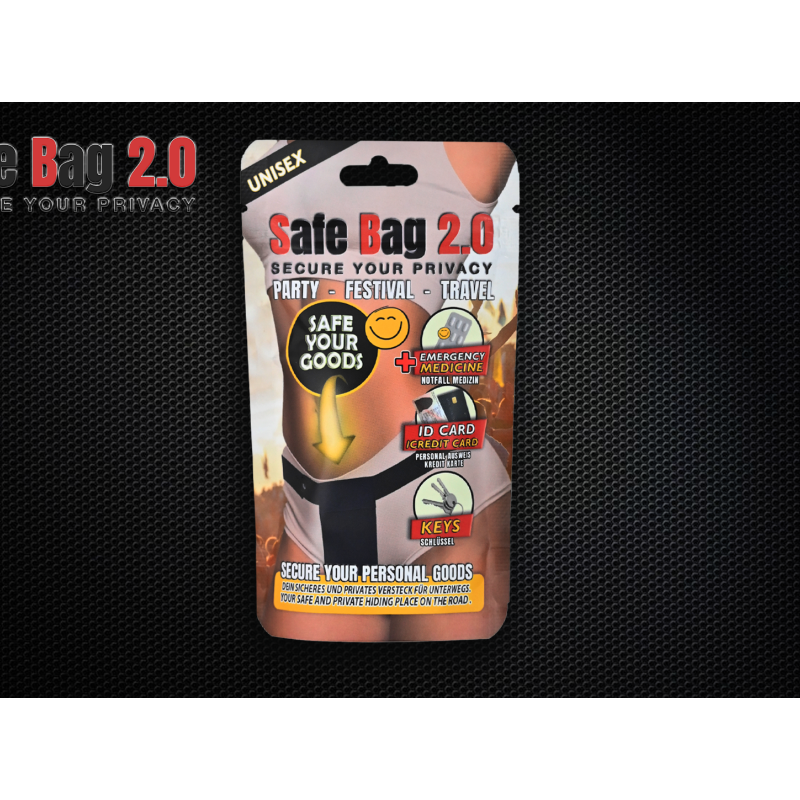 Safe Bag 2.0 Black Medium Medium