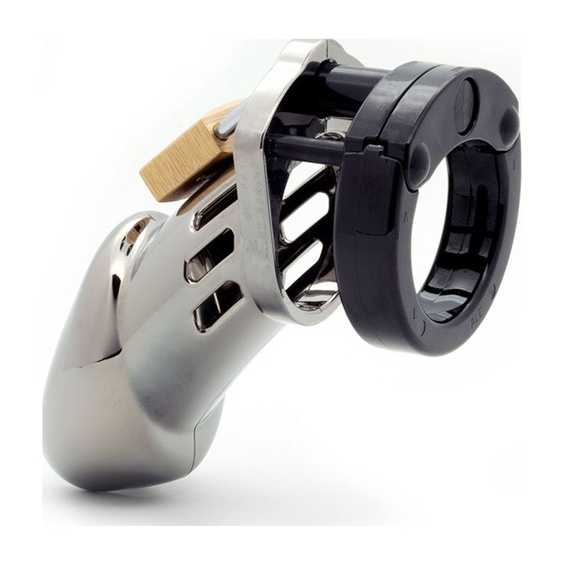 Cockcage CB-6000 Chrome Chastity Cage – Secure Male Lock