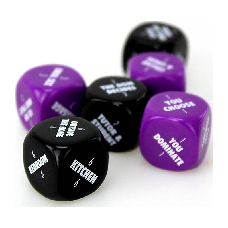 Sexy 6 Kinky Edition Adult Dice Game