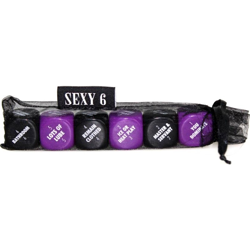 Sexy 6 Kinky Edition Adult Dice Game