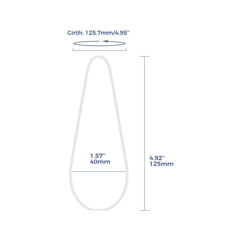 VibeSwirl Vibrator Drip Shape Rechargeable Teal