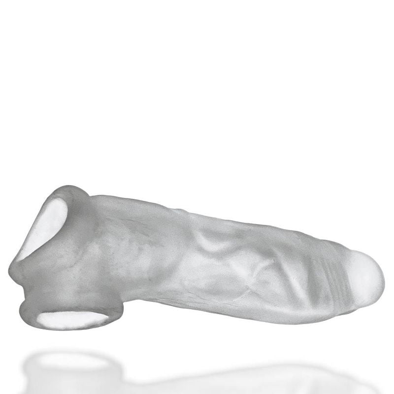 OxBalls Dicker Ultra-Slim Cocksheath Clear - Adds 1-1.5 Inches