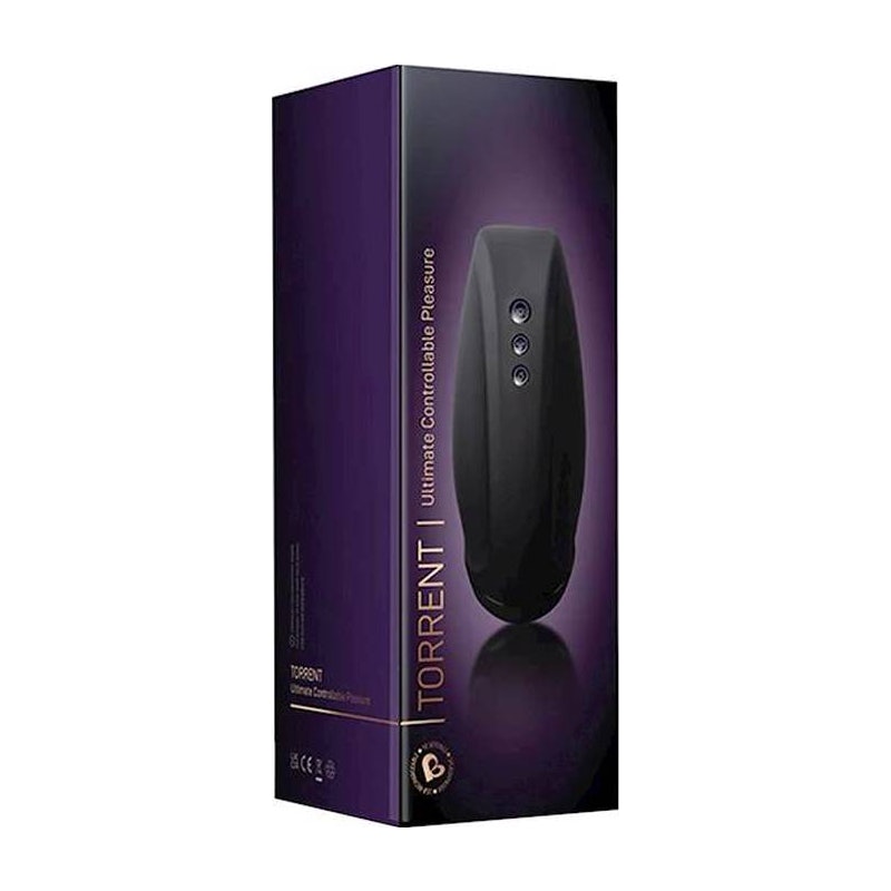 Torrent Air Tech Masturbator - 10 Vibrating and Pulsating Modes