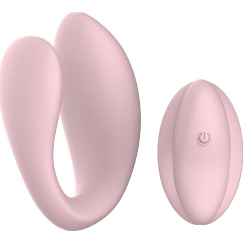 SXE Kiara Dual Motor Remote Controlled Couples Massager Pink