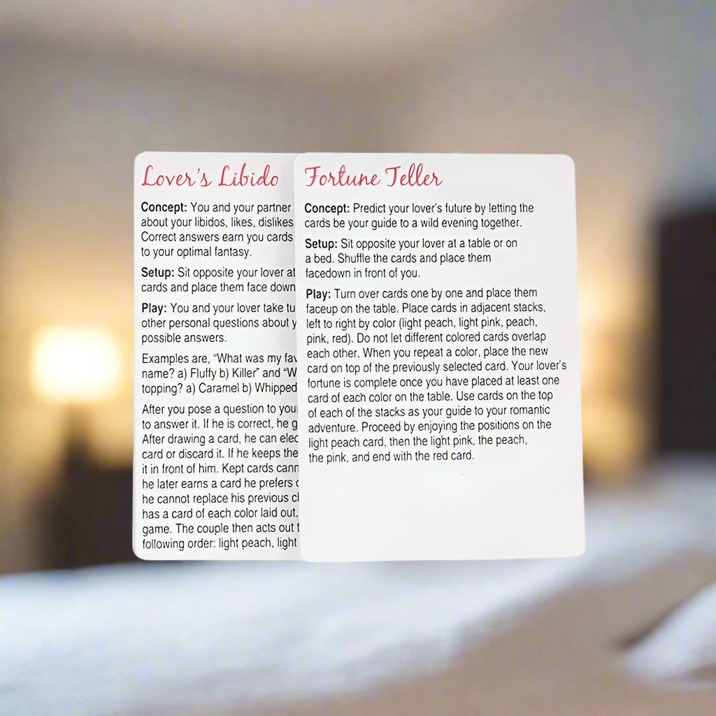 The Oral Sex Adult Card Game – 50 Fun & Naughty Positions