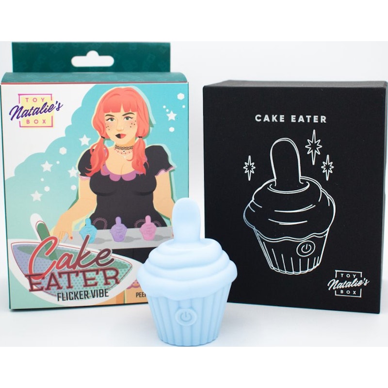 Cake Eater Cupcake Flicker – Tongue-Tip Tease, 10 Modes, Waterproof