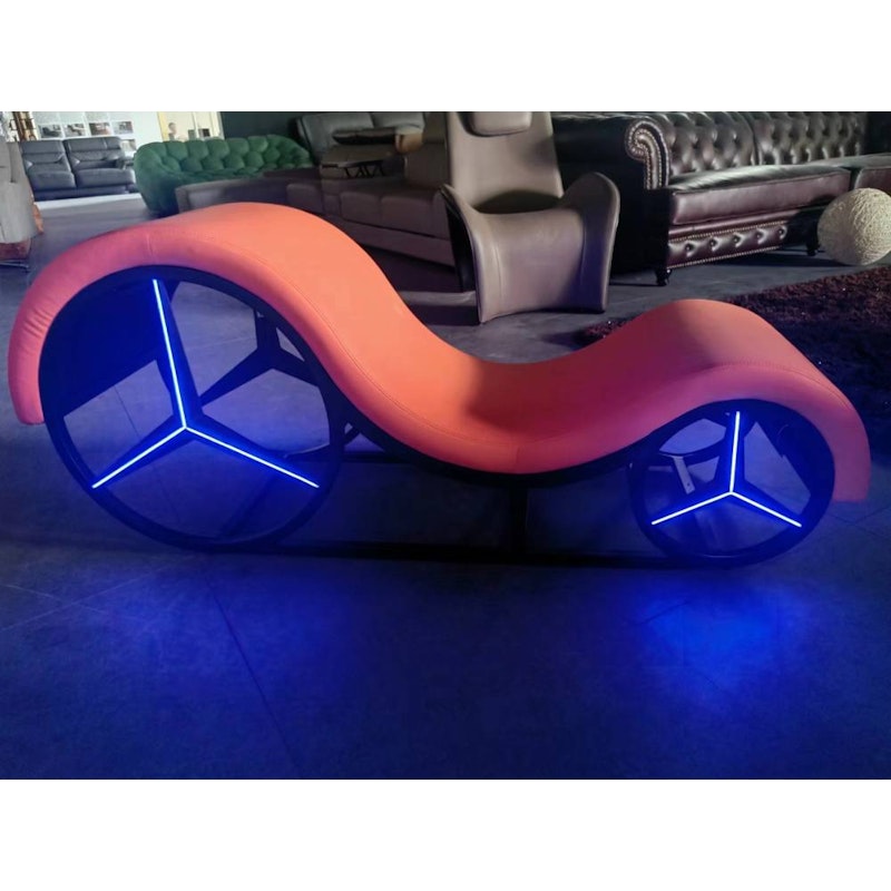 Kama Sutra Mebon Chaise Love Lounge with LED Lights