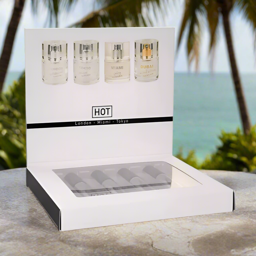 HOT Pheromone Perfume Woman Miniature 4 Pack – Global Attraction