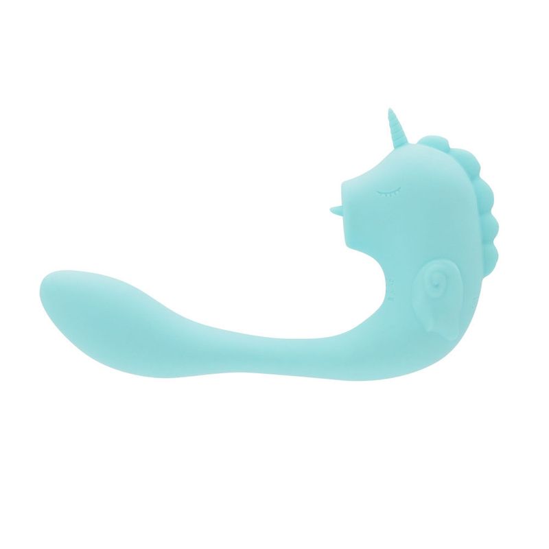 Unihorn Vibrator & Clitoral Stimulator C Horse Ocean Blue