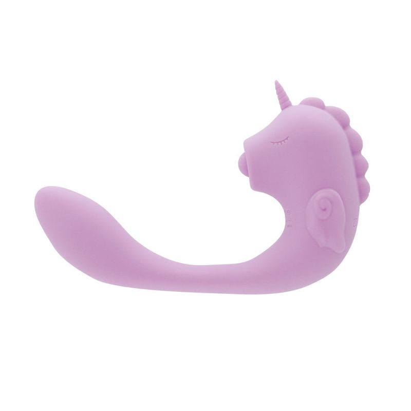 Unihorn Massager Vibe & Clitoral Stimulator C Horse Marina Lilac