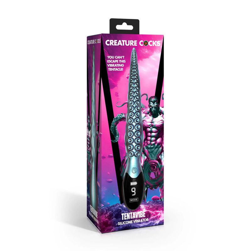 Creature Cocks Tentavibe silicone vibrator in its retail box