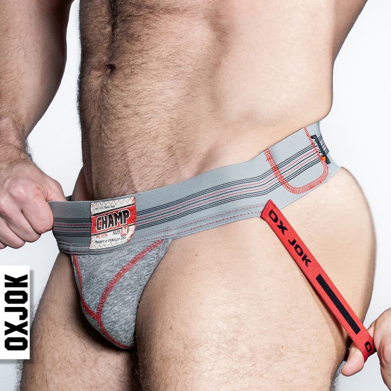 Oxballs Champ Vintage Jock – Plush Fleece, Y-Cut Lift