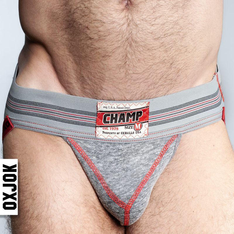 Oxballs Champ Vintage Jock – Plush Fleece, Y-Cut Lift