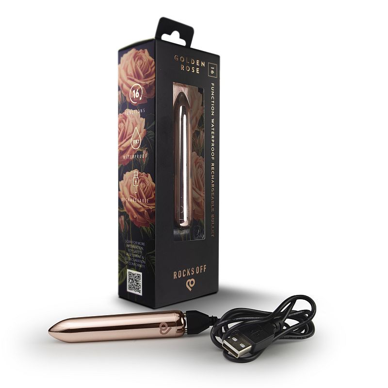 Rocks Off Rechargeable Bullet – Luxe Power in Your Pocket