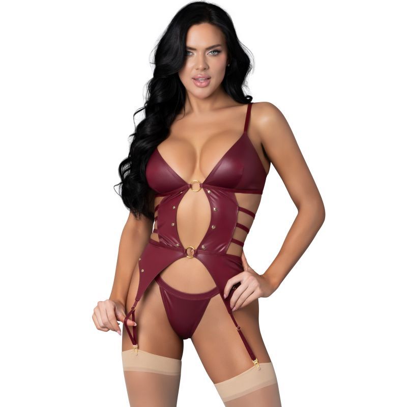 Kira Burgundy Kiss Two Piece Set | The Love Shop
