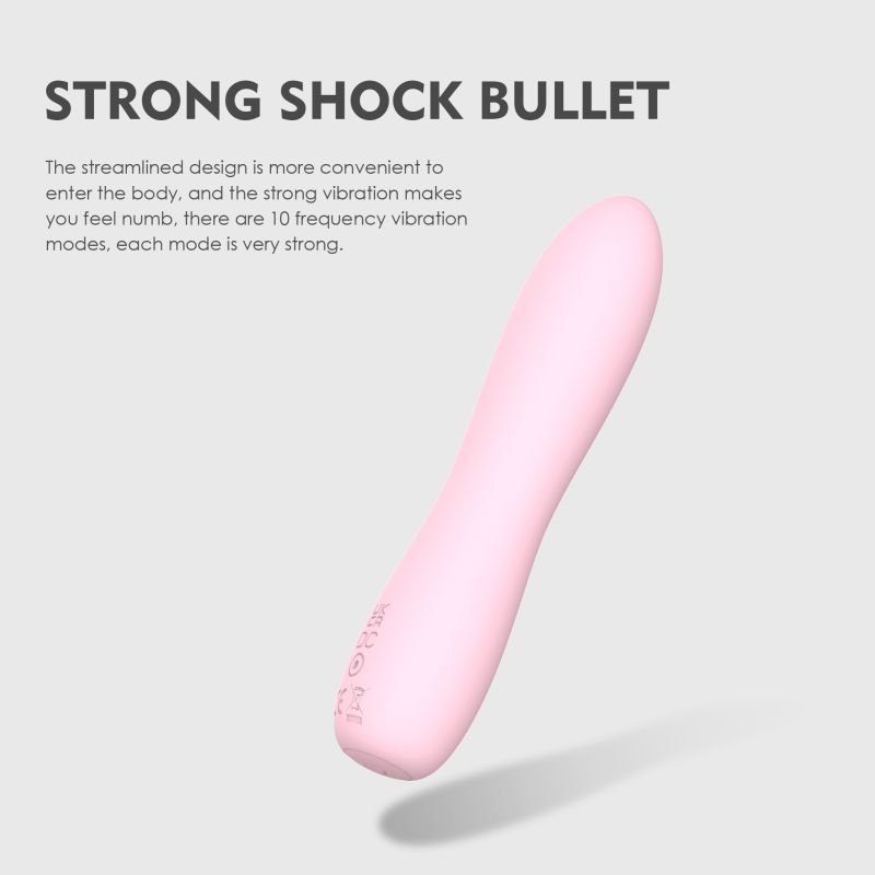 Bella rounded bullet profile shown in a vibration illustration