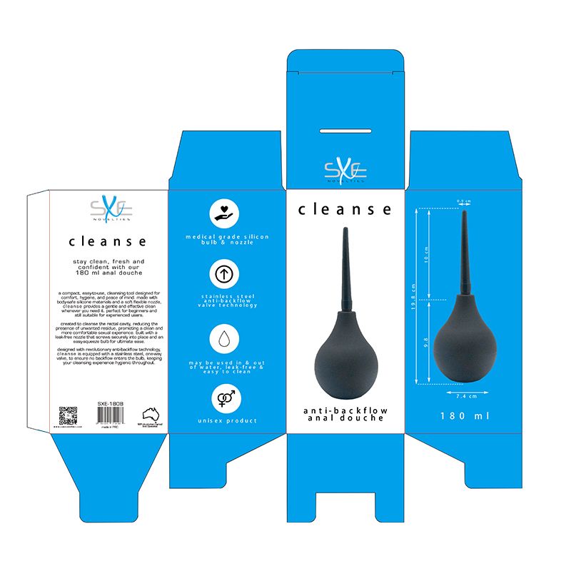 Silicone Anti Backflow Douche 224ml