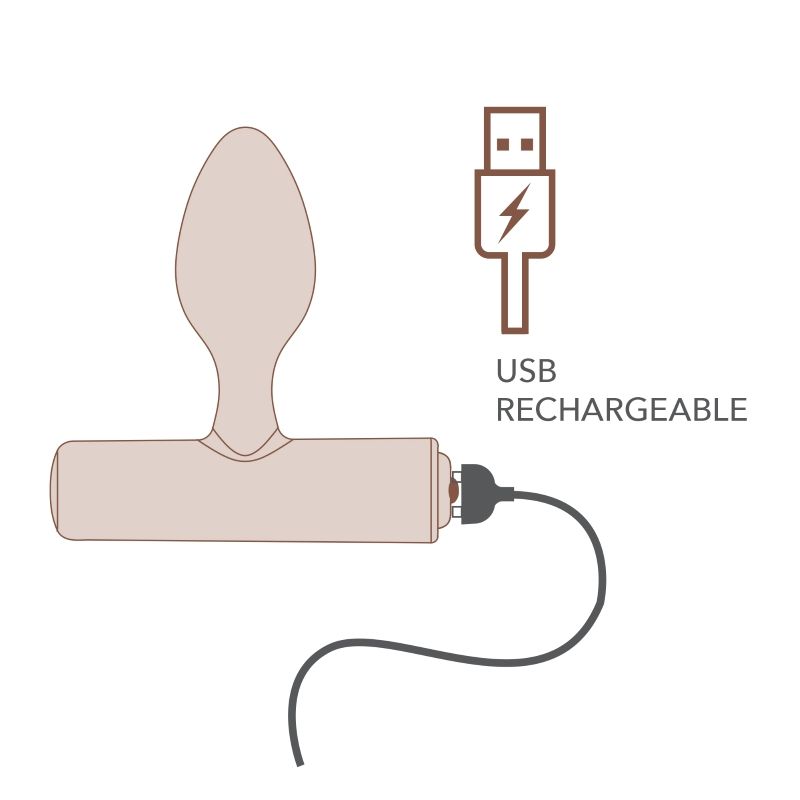 Charging diagram of the slender Nova Solaris showing the magnetic USB cable connection