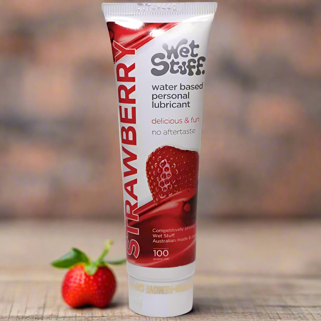 Wet Stuff Strawberry Delicious and Fun Tube 100g