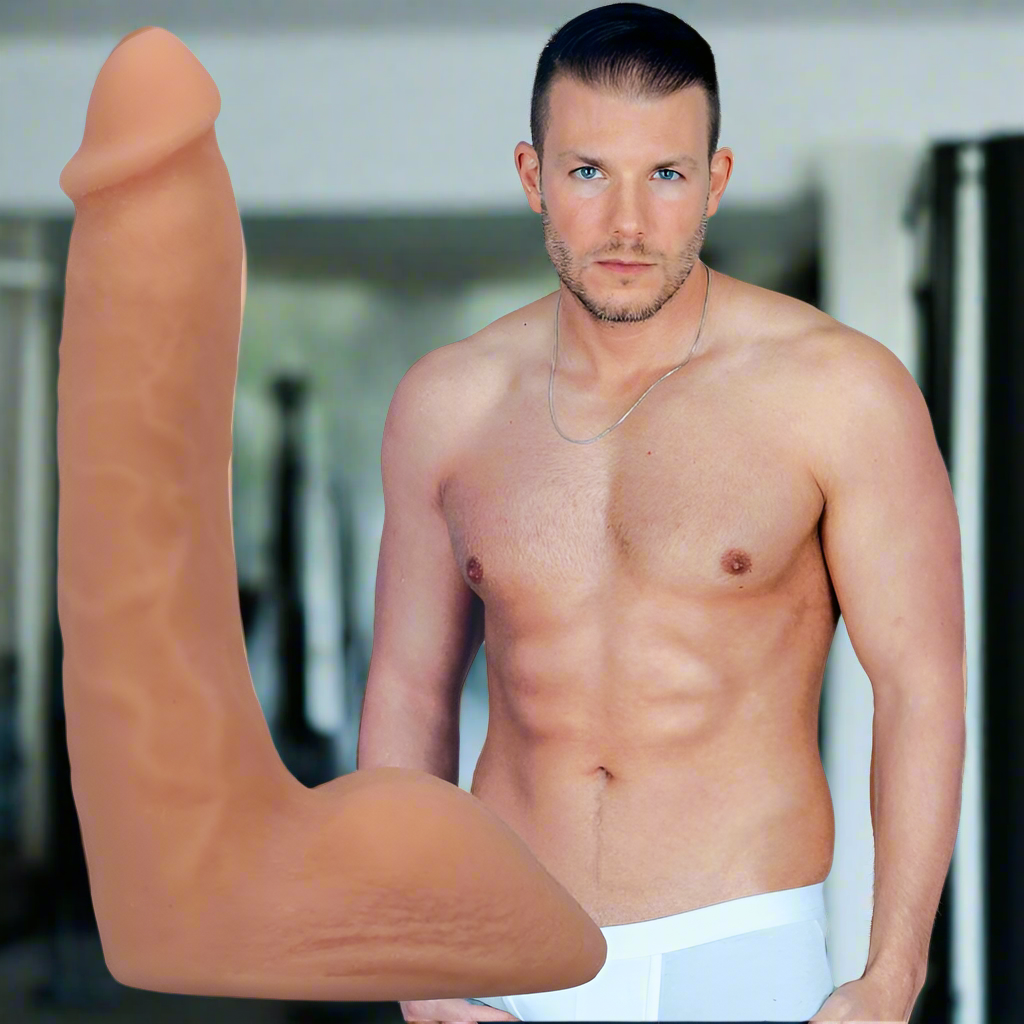 Codey Steele 8in Ultraskyn Cock w Removable Vac-U-Lock Suction Cup