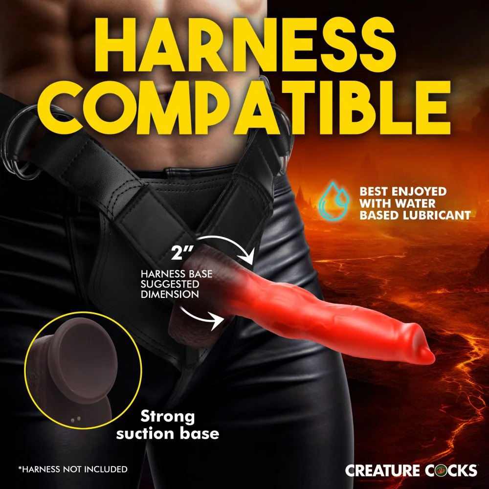 Ramming Hound Thrusting & Vibrating Fantasy Dildo
