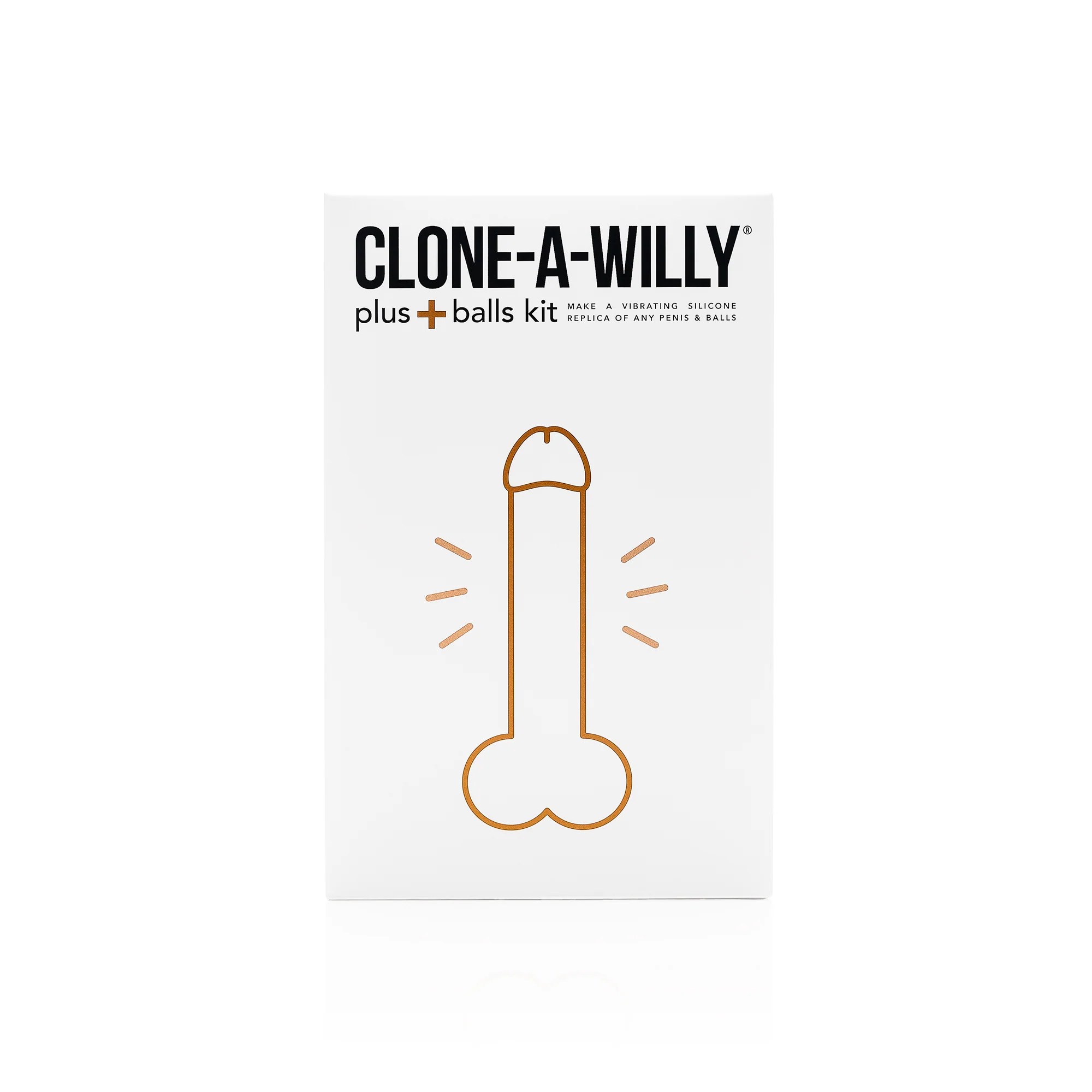 Clone a Willy Penis Plus Balls DIY Dildo Kit Hot Pink