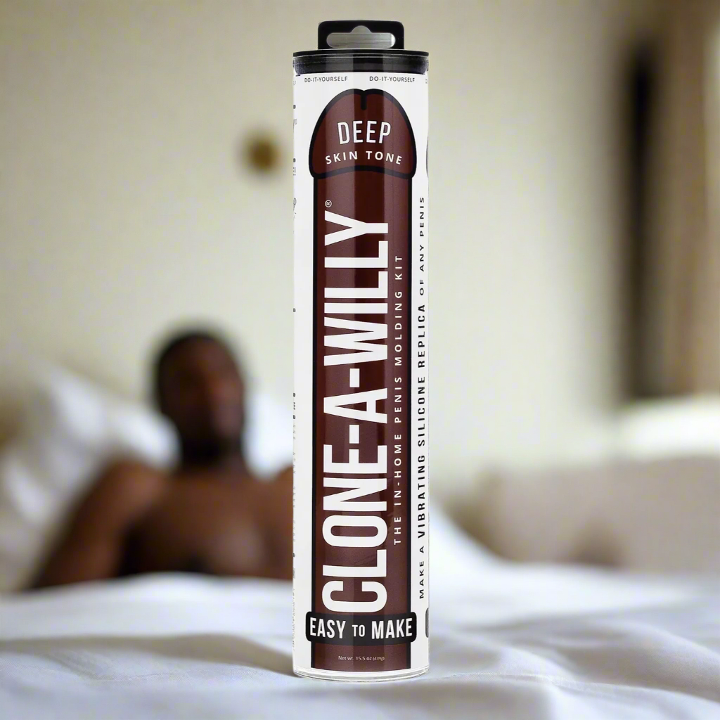 Deep Skin Tone Clone a Willy DIY Homemade Dildo Kit