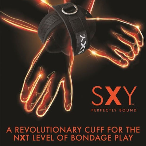 CreativeC SXY Deluxe Neoprene Cross Hand Cuffs