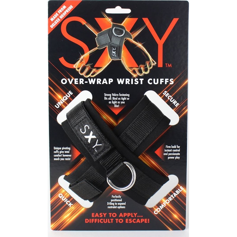 CreativeC SXY Deluxe Neoprene Cross Hand Cuffs