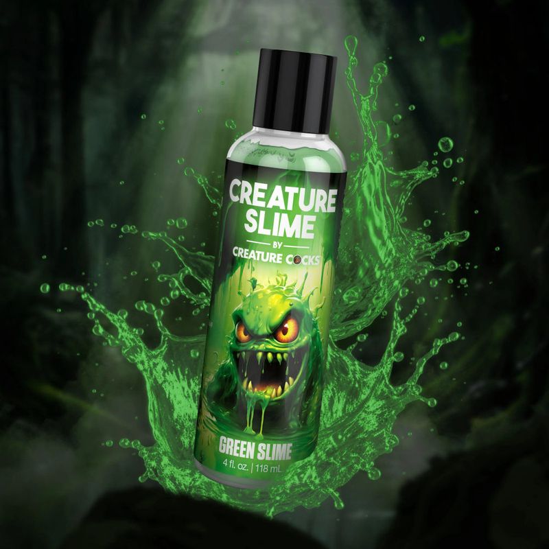 Creature Cocks Green Slime Water-Based Lubricant 118ml
