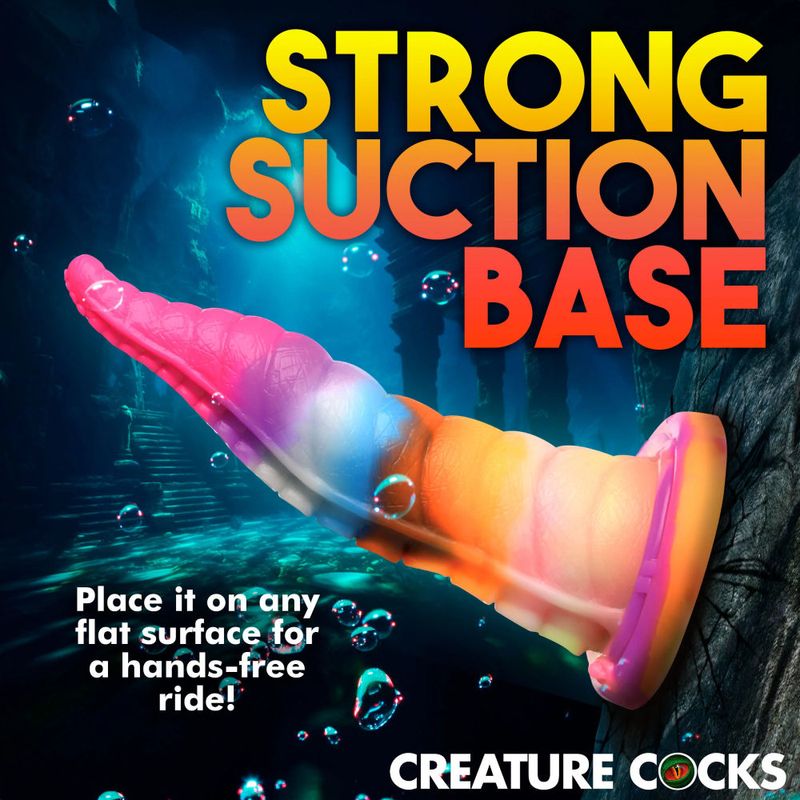 Creature Cocks Luminoctopus Glow-in-the-Dark Fatasy Tentacle Dildo