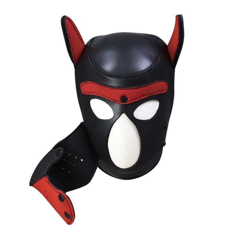 Daytona Puppy Play Mask – Snug Fit, Full Pup Vibes