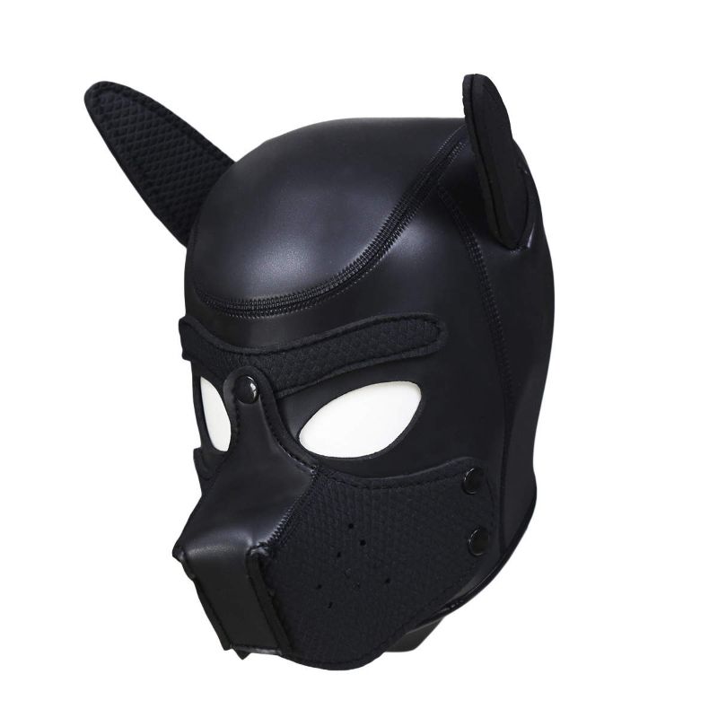 Daytona Puppy Play Mask – Snug Fit, Full Pup Vibes