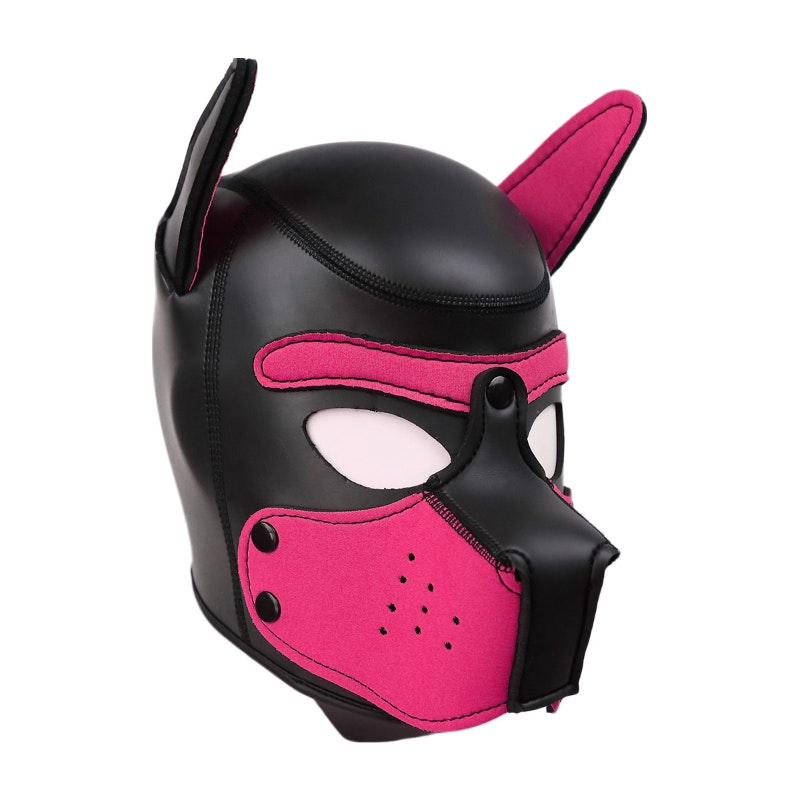 Daytona Puppy Play Mask – Snug Fit, Full Pup Vibes