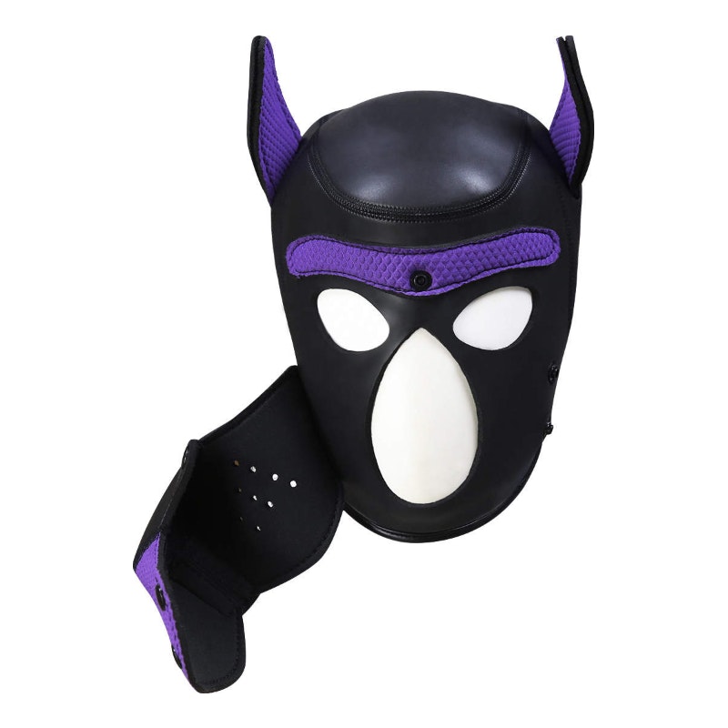 Daytona Puppy Play Mask – Snug Fit, Full Pup Vibes