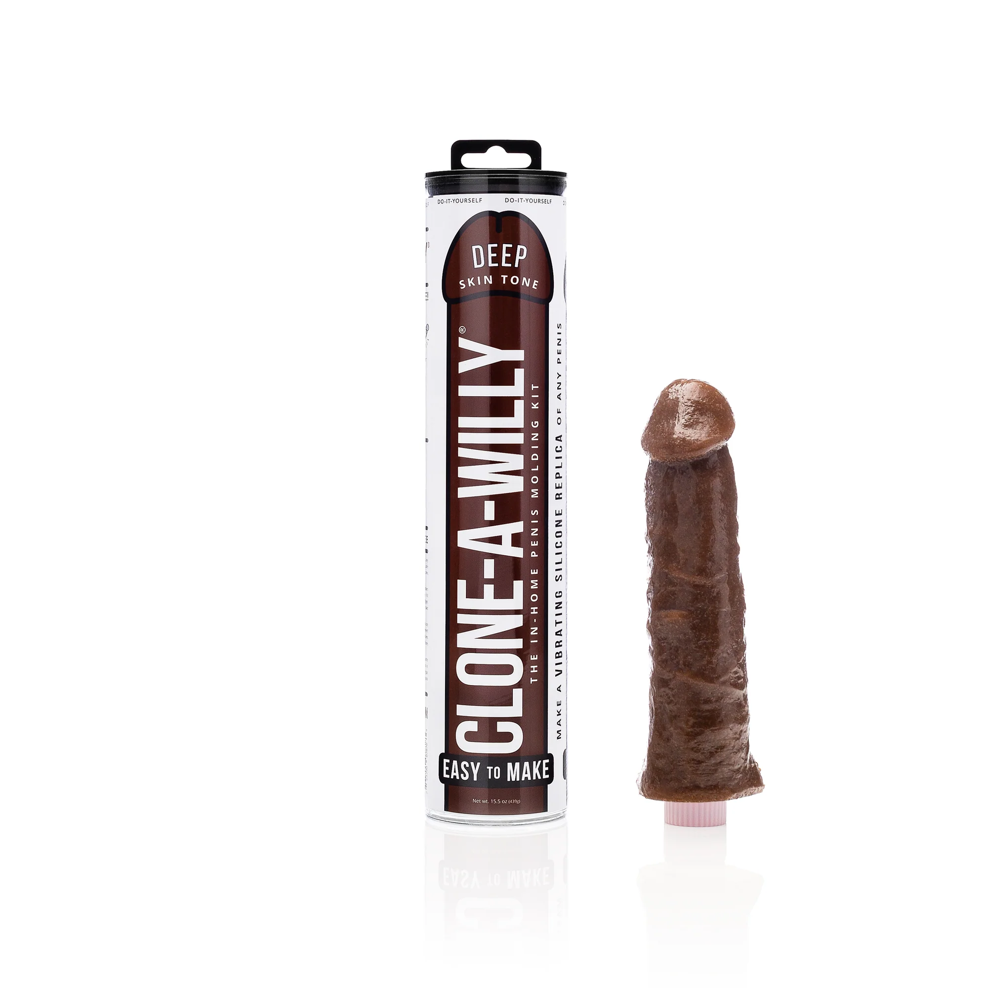 Deep Skin Tone Clone A Willy DIY Homemade Dildo Kit | The Love Shop