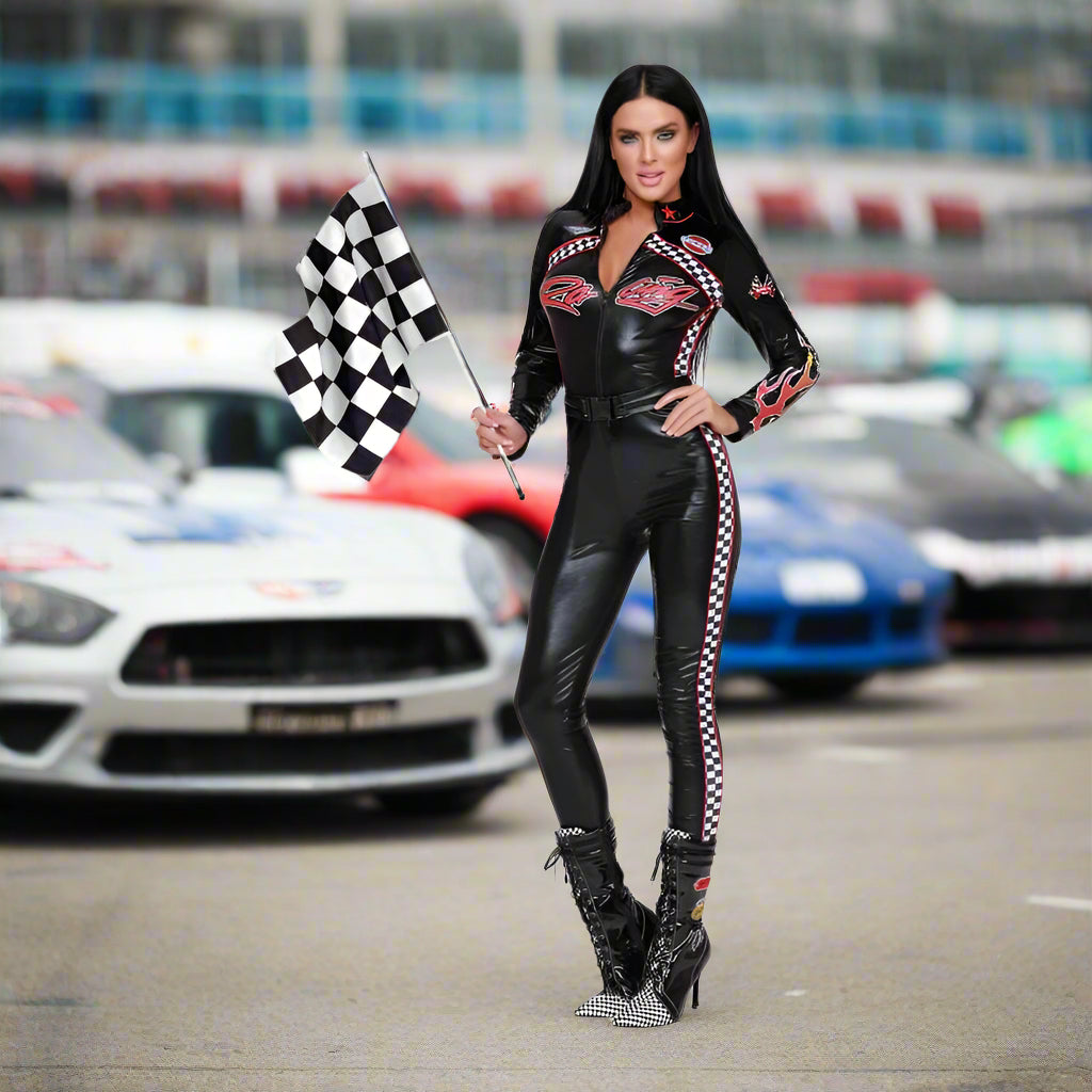 Dreamgirl Start Your Engines Women’s Racer Costume