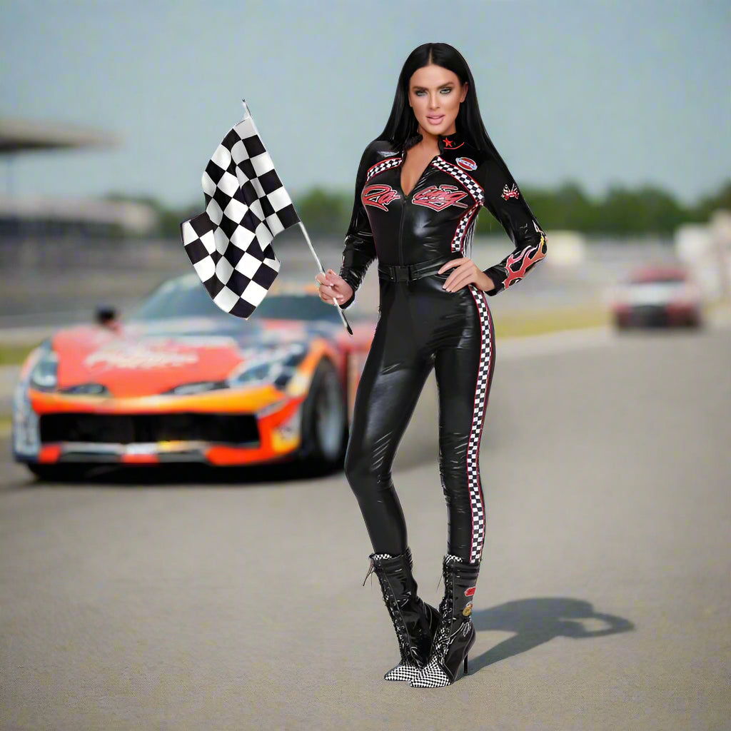Dreamgirl Start Your Engines Women’s Racer Costume