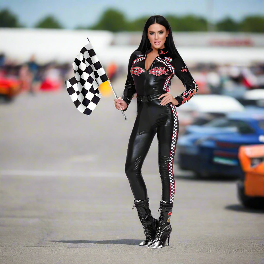 Dreamgirl Start Your Engines Women’s Racer Costume