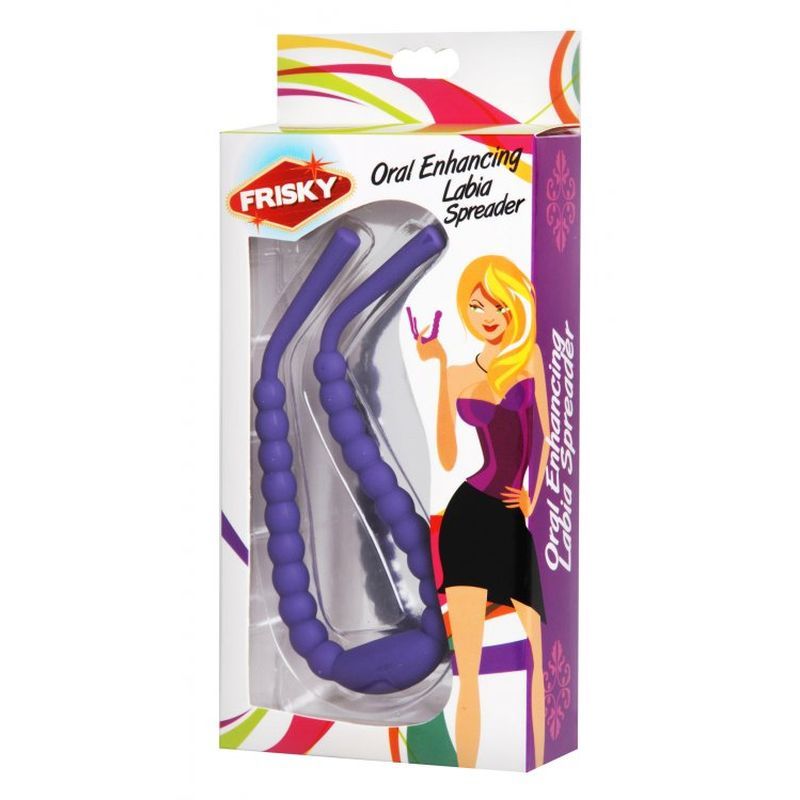 Frisky Oral Enhancing Hands-Free Labia Spreader – Oral Bliss