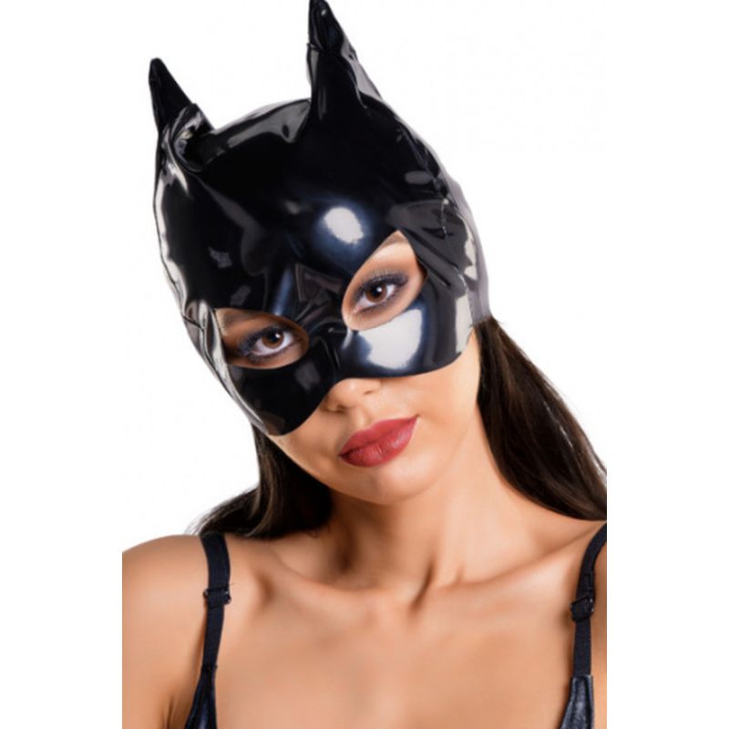 Glossy Wetlook Cat Mask – Sleek, Sexy & Super‑Versatile