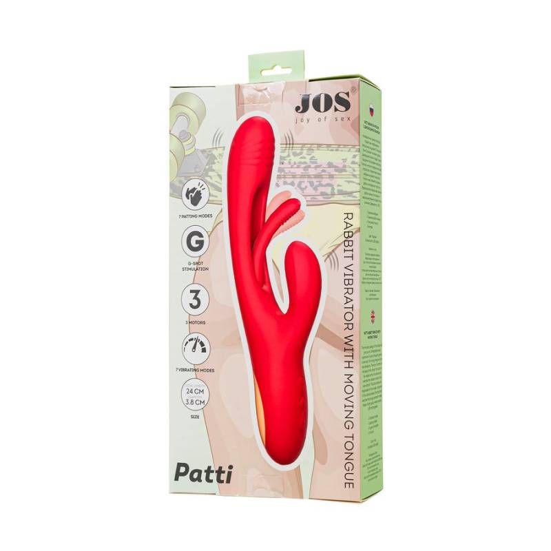 JOS Patti Moving Tongue Rabbit Vibrator – Lick, Vibe, Repeat